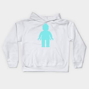 Minifig [Large Light Blue], Customize My Minifig Kids Hoodie